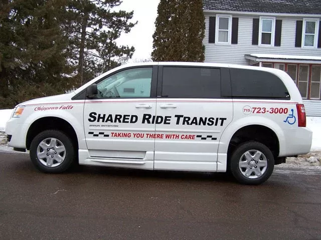 CHIPPEWA FALLS SHARED RIDE TO CONNECT TO EAU CLAIRE TRANSIT ROUTES