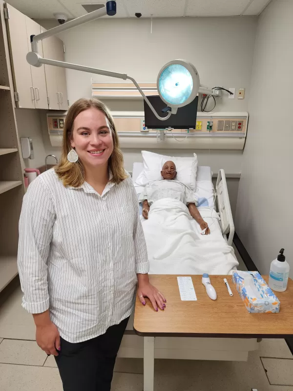 CVTC nursing student couples passion for care with AHEC Scholars program