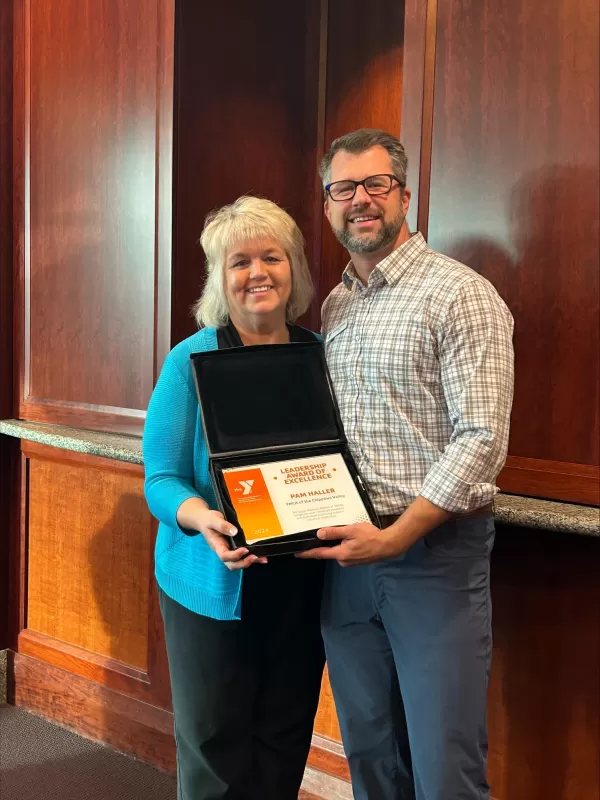 YMCA Leadership Award of Excellence Presented to RCU's Pam Haller